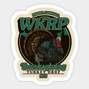 WKRP THANKSGIVING 1978 Sticker